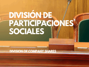 División de participaciones sociales en un caso legal complejo